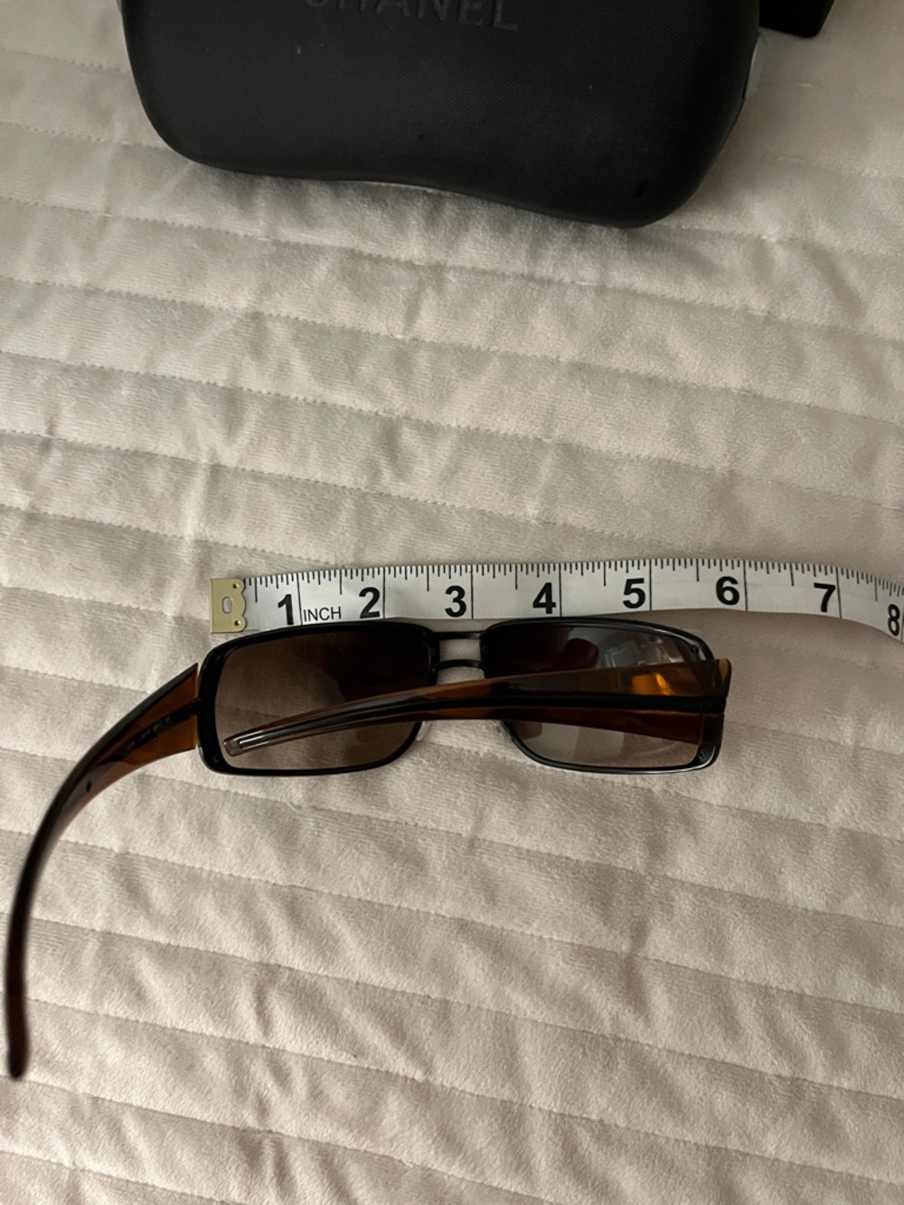 🚩FINAL markdown! CHANEL Black Frame with Brown Gradient Lenses Sunglasses - Picture 9 of 15